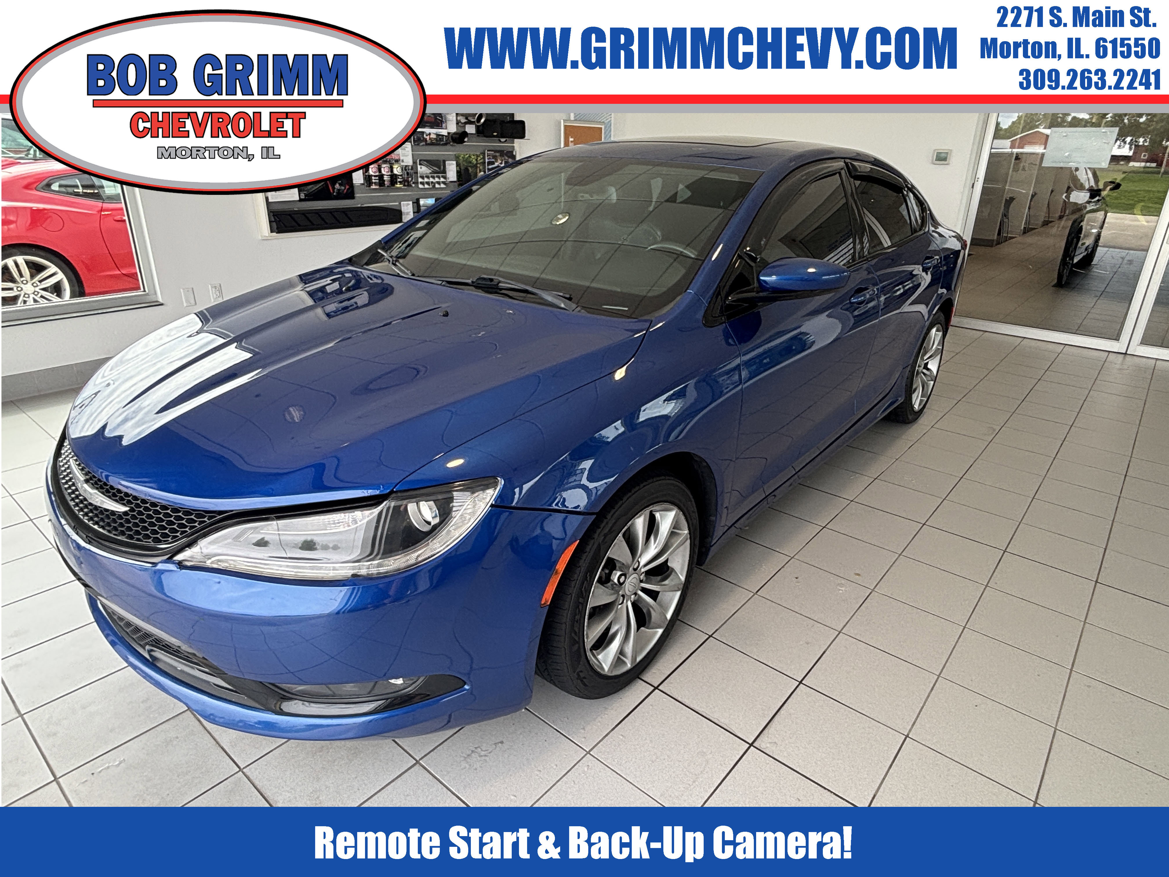 Used 2015 Chrysler 200 S w/ Navigation & Sound Group I