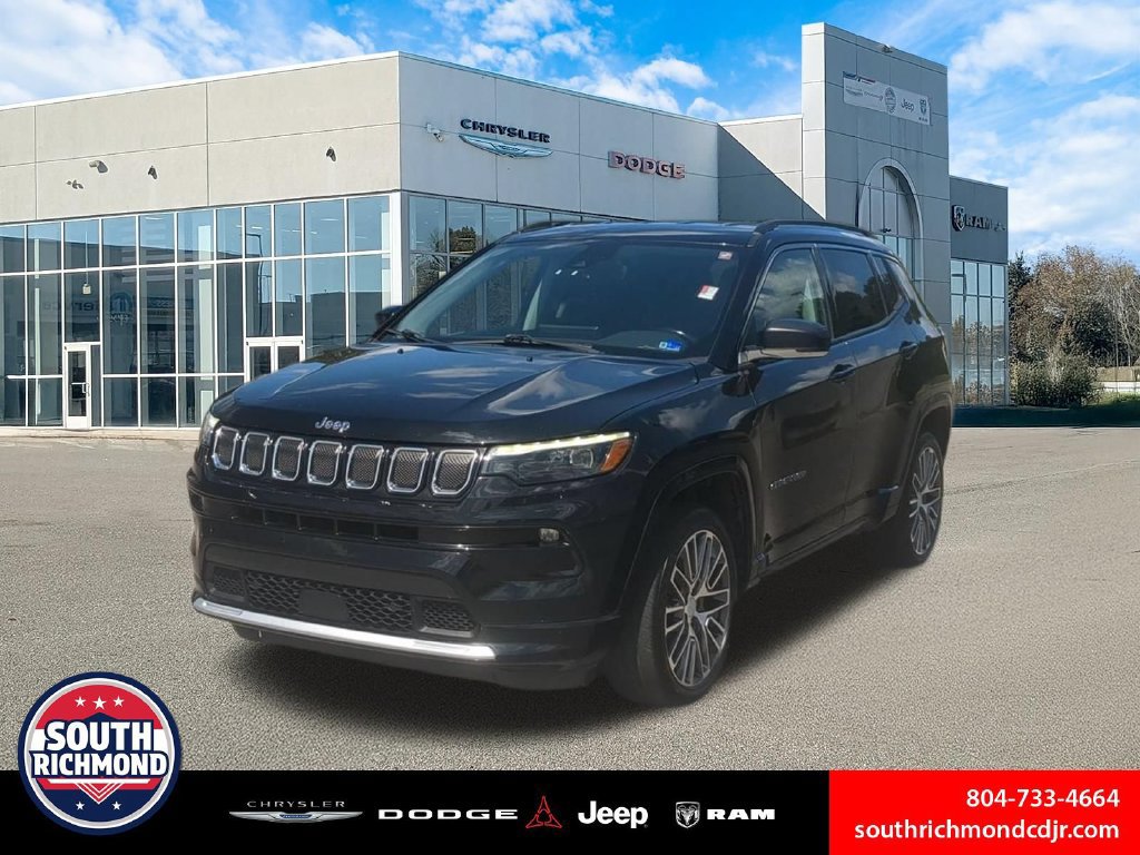 Certified 2022 Jeep Compass Limited w/ Elite Group AWD/4WD image 1