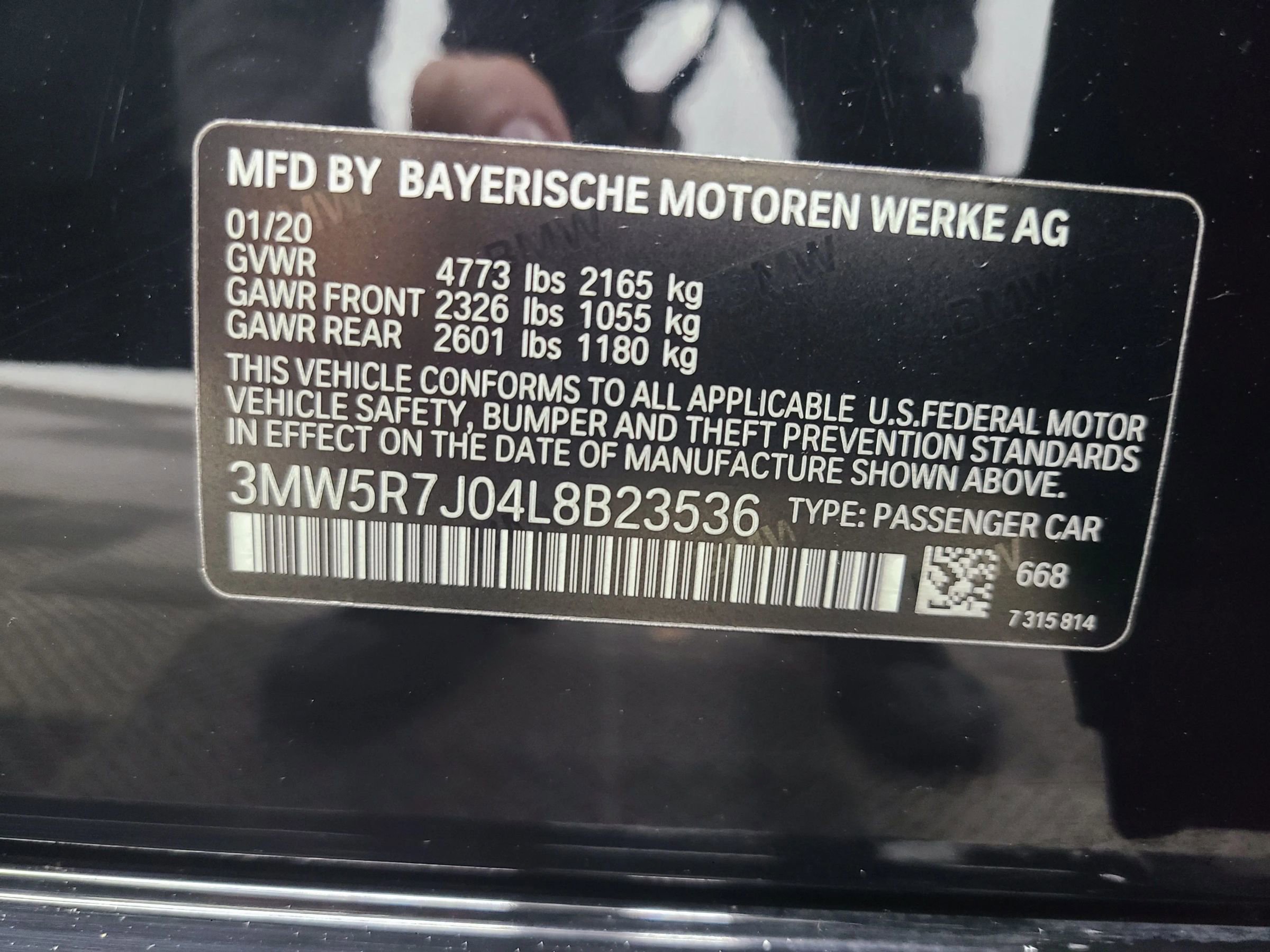 Used 2020 BMW 330i xDrive Sedan w/ Convenience Package image 3