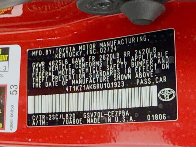 Certified 2024 Toyota Camry XSE w/ Navigation Package FWD image 34