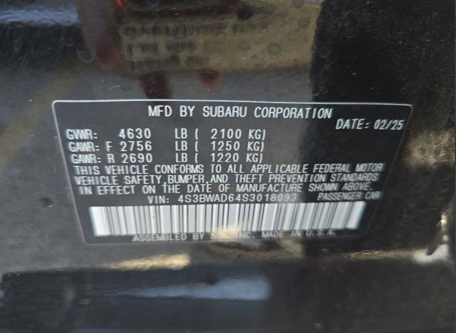 Used 2025 Subaru Legacy Premium AWD/4WD image 15
