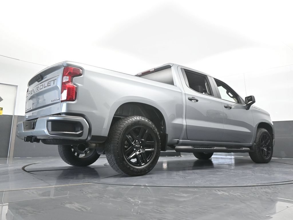 Used 2025 Chevrolet Silverado 1500 Custom w/ Turbomax Blackout Package RWD image 53
