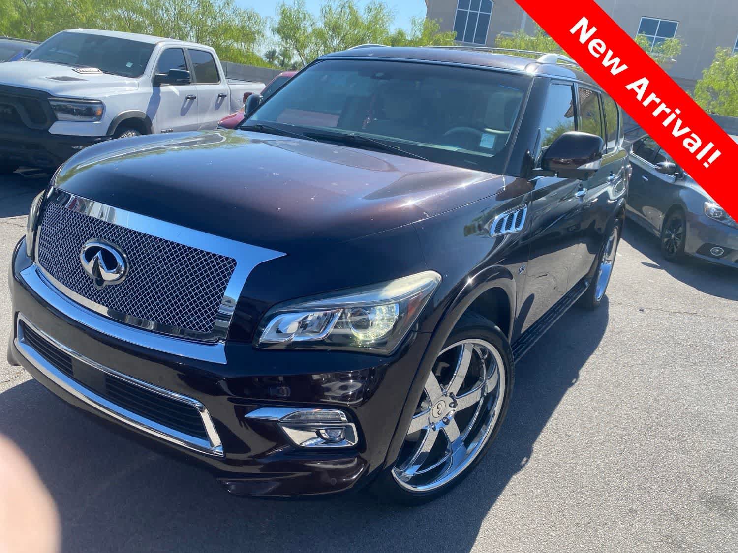 Used 2015 INFINITI QX80 4WD w/ 22" Wheel Package