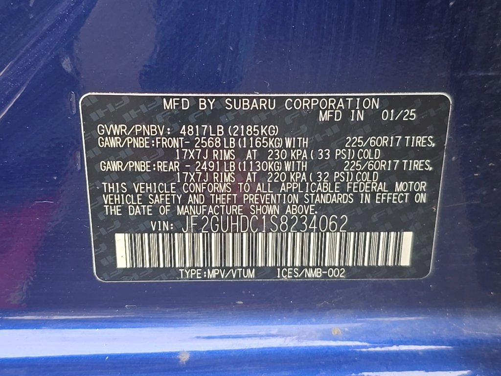 Used 2025 Subaru Crosstrek 2.5i Premium AWD/4WD image 5