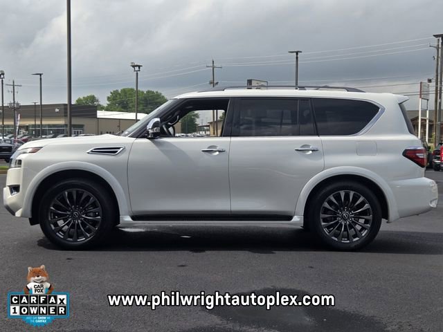 Used 2023 Nissan Armada Platinum w/ Captain's Chairs Package AWD/4WD image 6