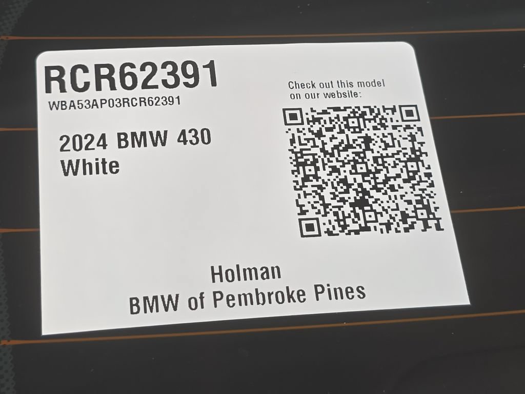 Used 2024 BMW 430i Coupe w/ M Sport Package RWD image 23