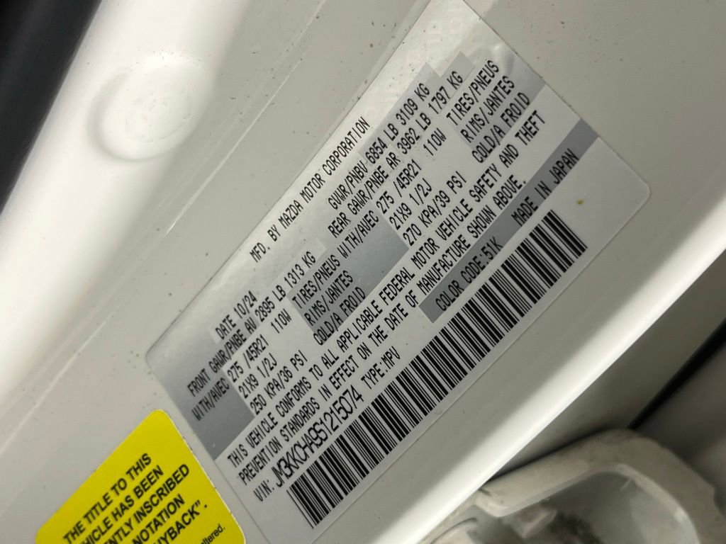 Used 2025 MAZDA CX-90 Plug-In Hybrid w/Premium Sport image 37