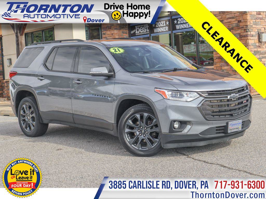 Used 2021 Chevrolet Traverse RS