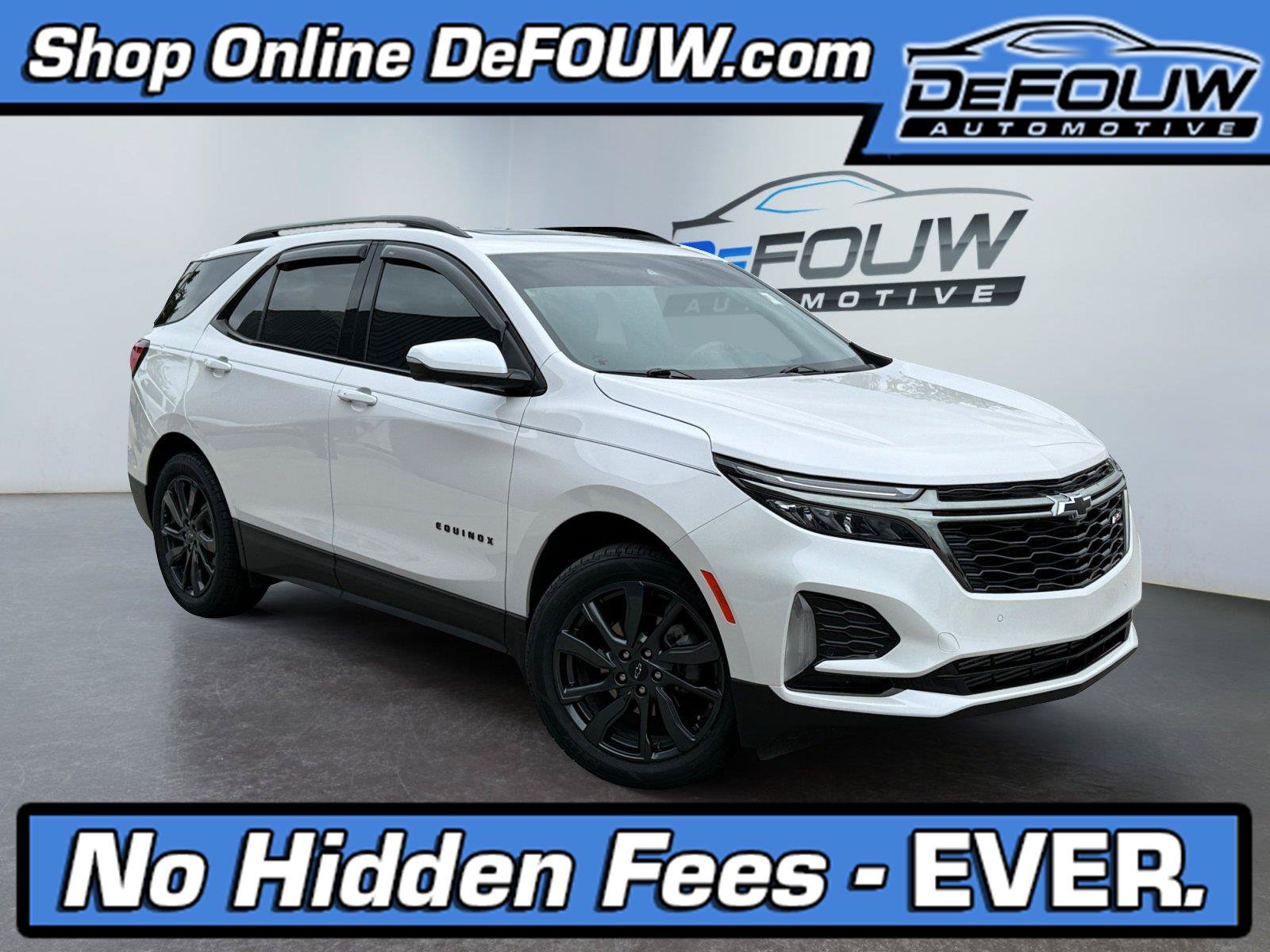Used 2023 Chevrolet Equinox RS w/ RS Leather Package