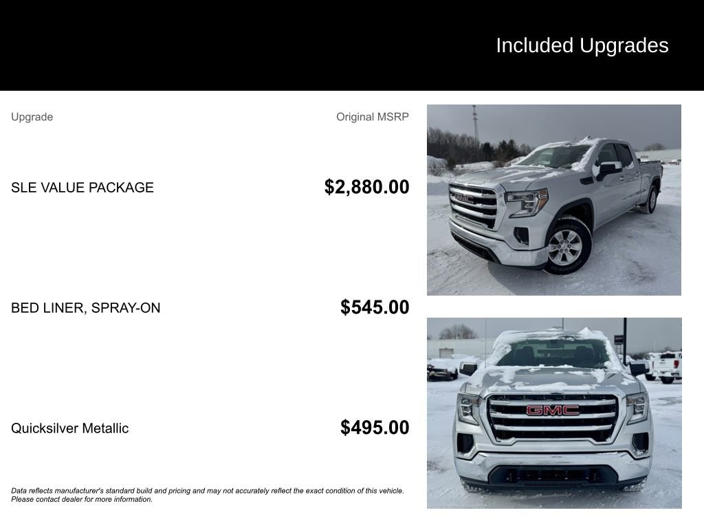 Used 2020 GMC Sierra 1500 SLE w/ SLE Value Package image 6