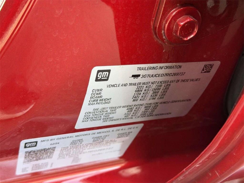 Used 2024 GMC Sierra 1500 Elevation image 25