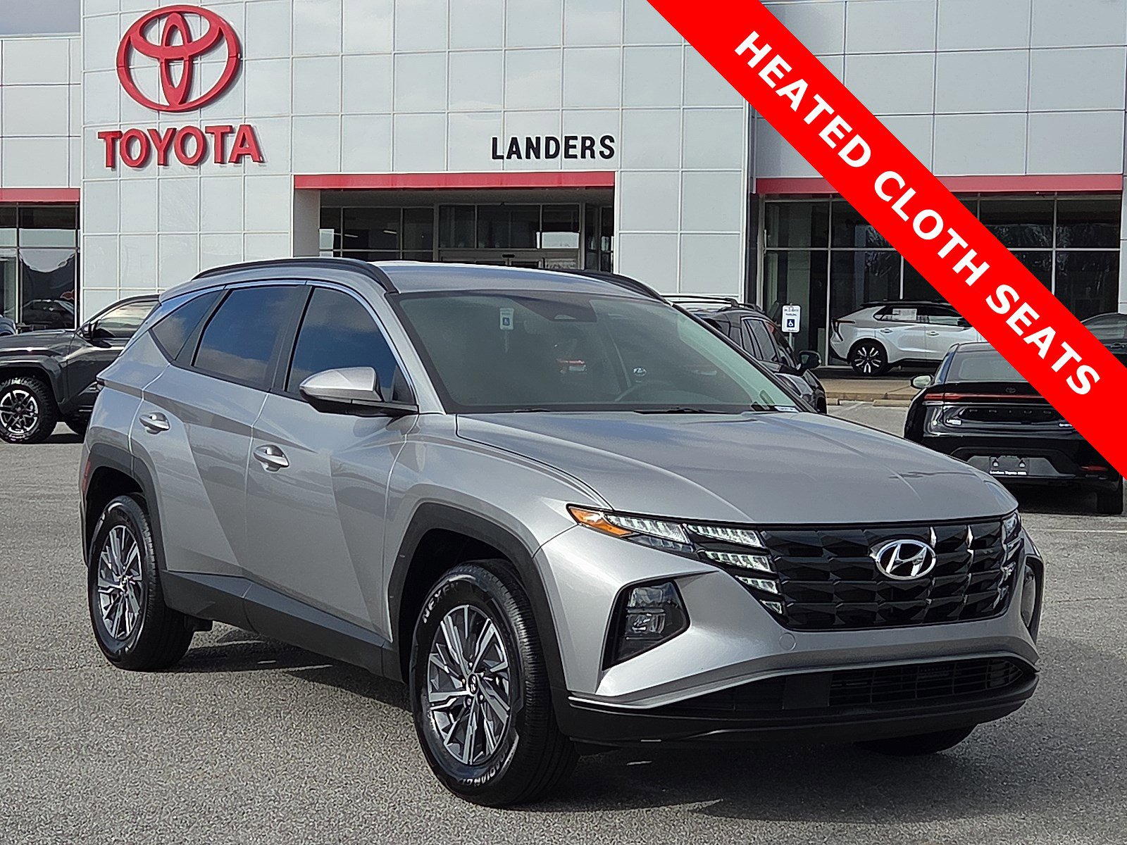 Used 2024 Hyundai Tucson Blue image 1