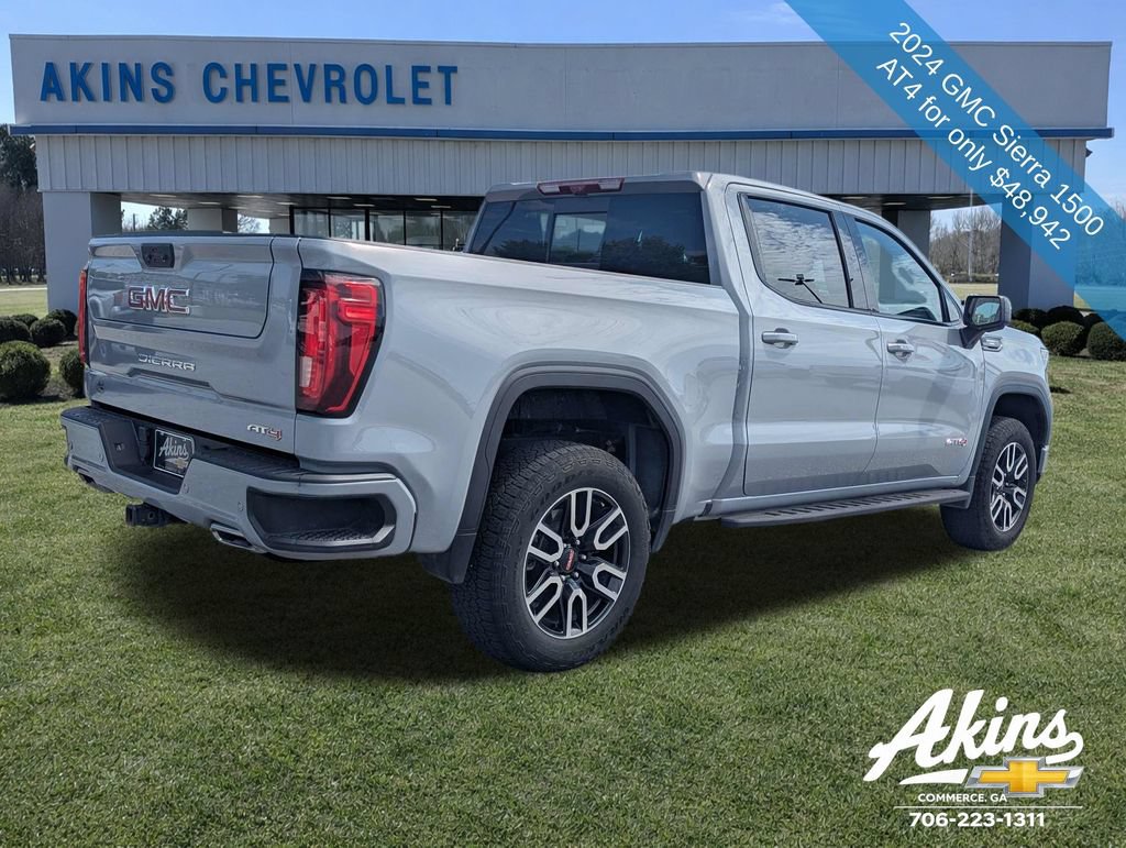 Certified 2024 GMC Sierra 1500 AT4 w/ Technology Package AWD/4WD image 4