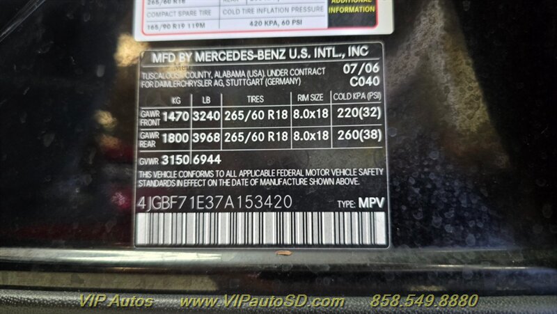 Used 2007 Mercedes-Benz GL 450 4MATIC image 26