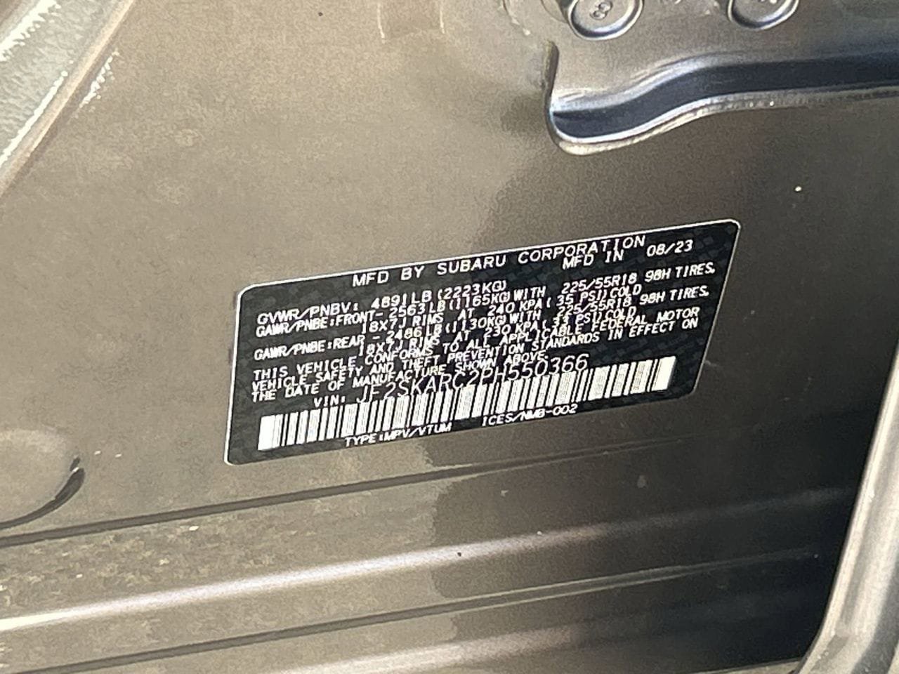 Certified 2023 Subaru Forester Touring image 30