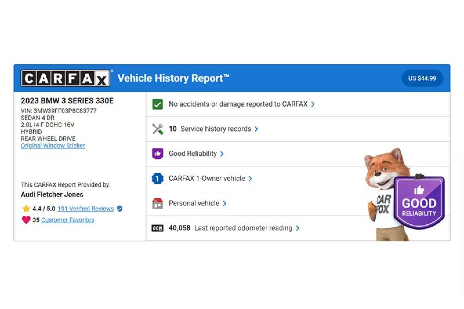 Used 2023 BMW 330e w/ Convenience Package image 2