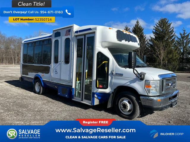 Used 2013 Ford E-450 and Econoline 450 Super Duty w/ Shuttle Bus Prep Pkg RWD image 1
