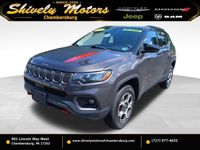 Certified 2022 Jeep Compass Trailhawk w/ Sun and Sound Group