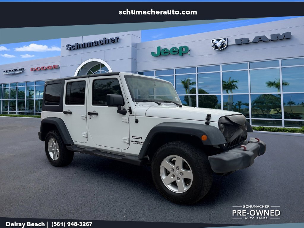 Used 2014 Jeep Wrangler Unlimited Sport w/ Quick Order Package 24S