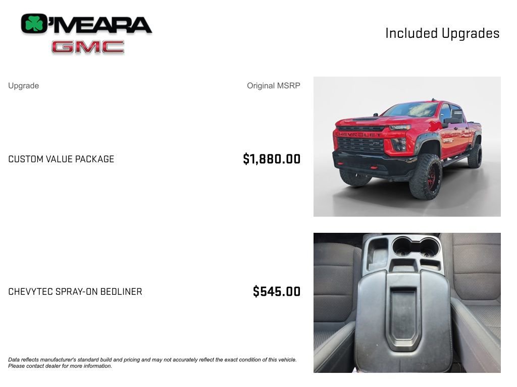 Used 2020 Chevrolet Silverado 2500 Custom w/ Custom Value Package image 4
