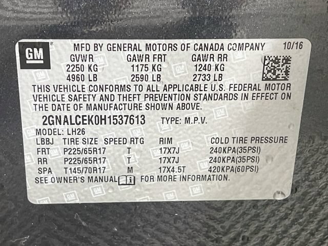 Used 2017 Chevrolet Equinox LT w/ Convenience Package FWD image 11