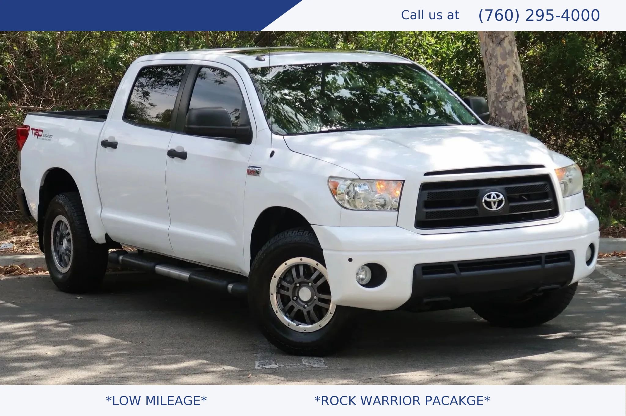 Used 2012 Toyota Tundra 4x4 CrewMax w/ TRD Rock Warrior Pkg