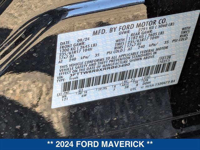 New 2024 Ford Maverick Tremor w/ Tremor Off-Road Package AWD/4WD image 20