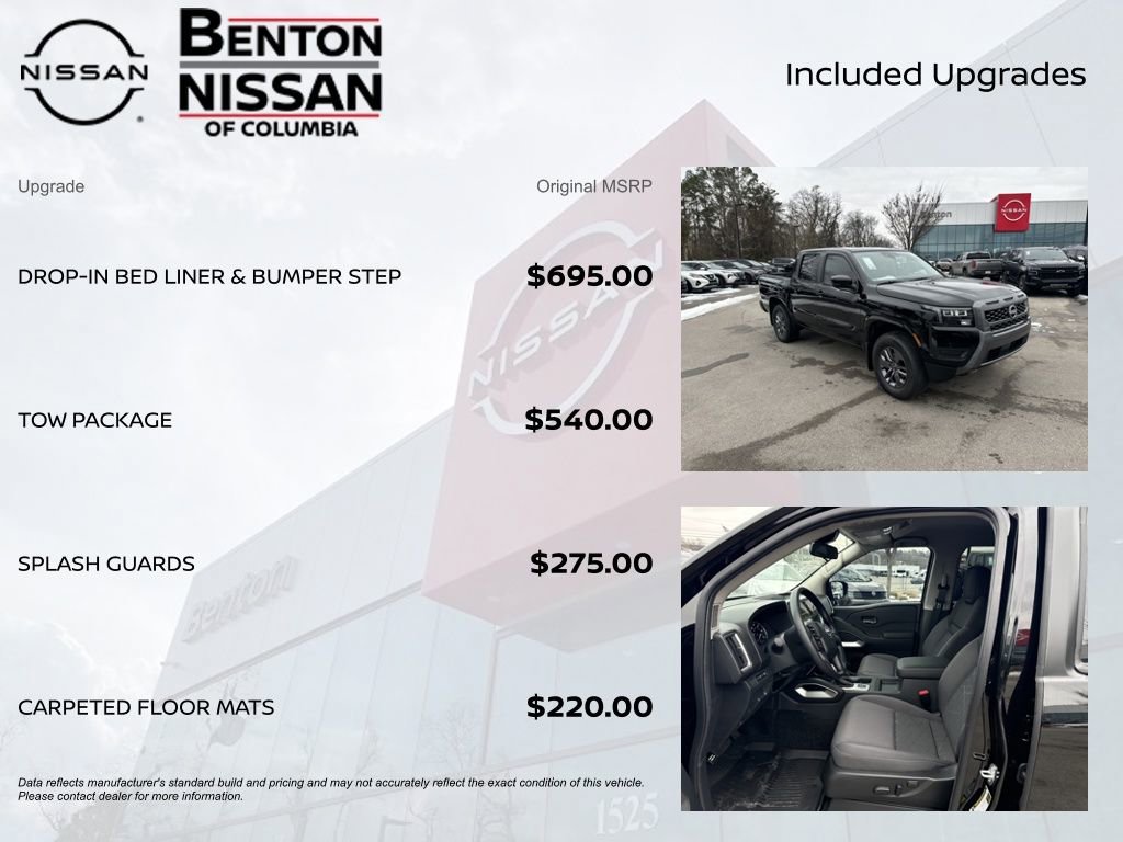 New 2026 Nissan Frontier SV w/ Tow Package image 7