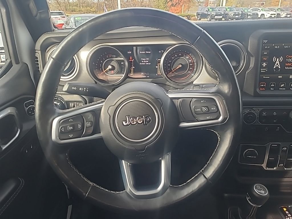 Used 2020 Jeep Wrangler Unlimited Sahara w/ Uconnect 4C Nav & Sound Group image 14