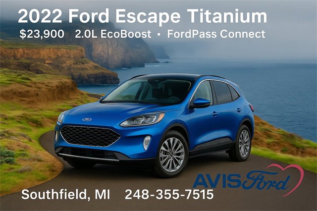 Used 2022 Ford Escape Titanium