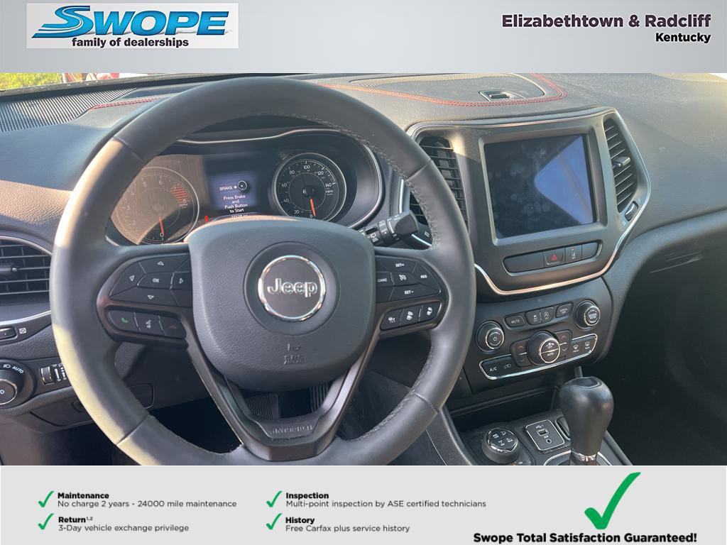 Certified 2022 Jeep Cherokee Trailhawk w/ Technology Group B AWD/4WD image 16