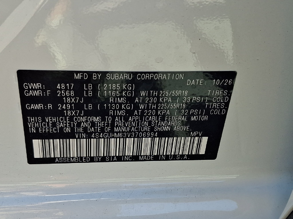 New 2027 Subaru Crosstrek 2.5i Limited AWD/4WD image 10