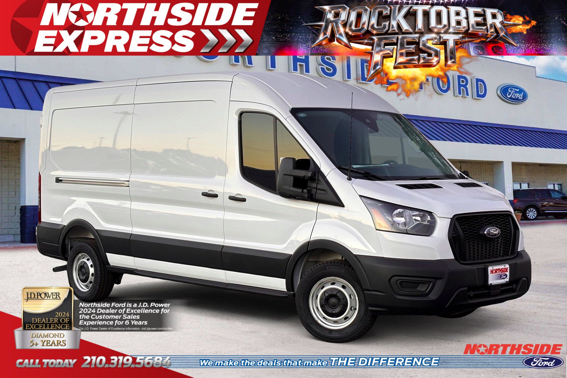 New 2025 Ford Transit 250 148 Medium Roof