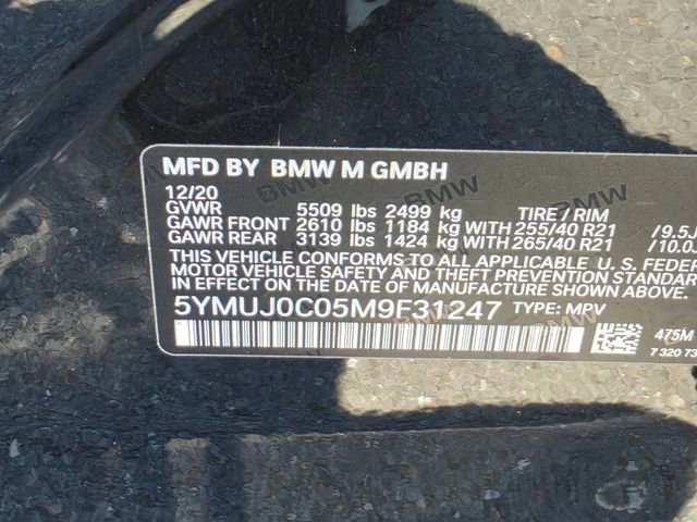 Used 2021 BMW X4 M w/ Competition Package AWD/4WD image 33