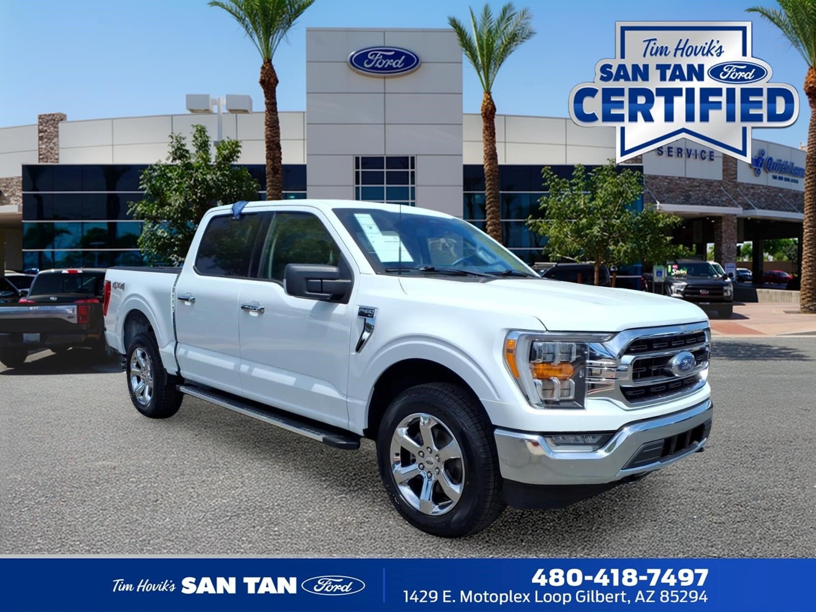 Certified 2023 Ford F150 XLT w/ Equipment Group 302A High AWD/4WD image 1