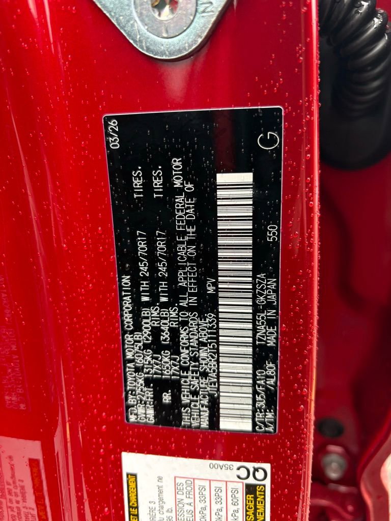 New 2026 Toyota 4Runner SR5 AWD/4WD image 33