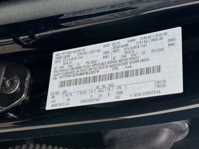 Used 2021 Ford F150 XLT w/ Equipment Group 302A High image 34