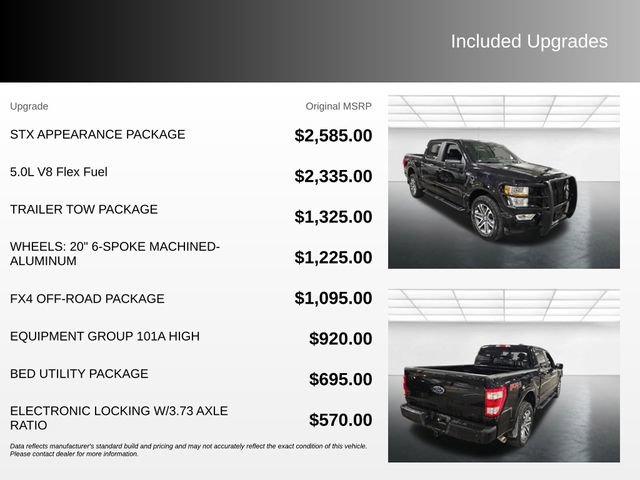 Used 2022 Ford F150 XL w/ STX Appearance Package AWD/4WD image 4