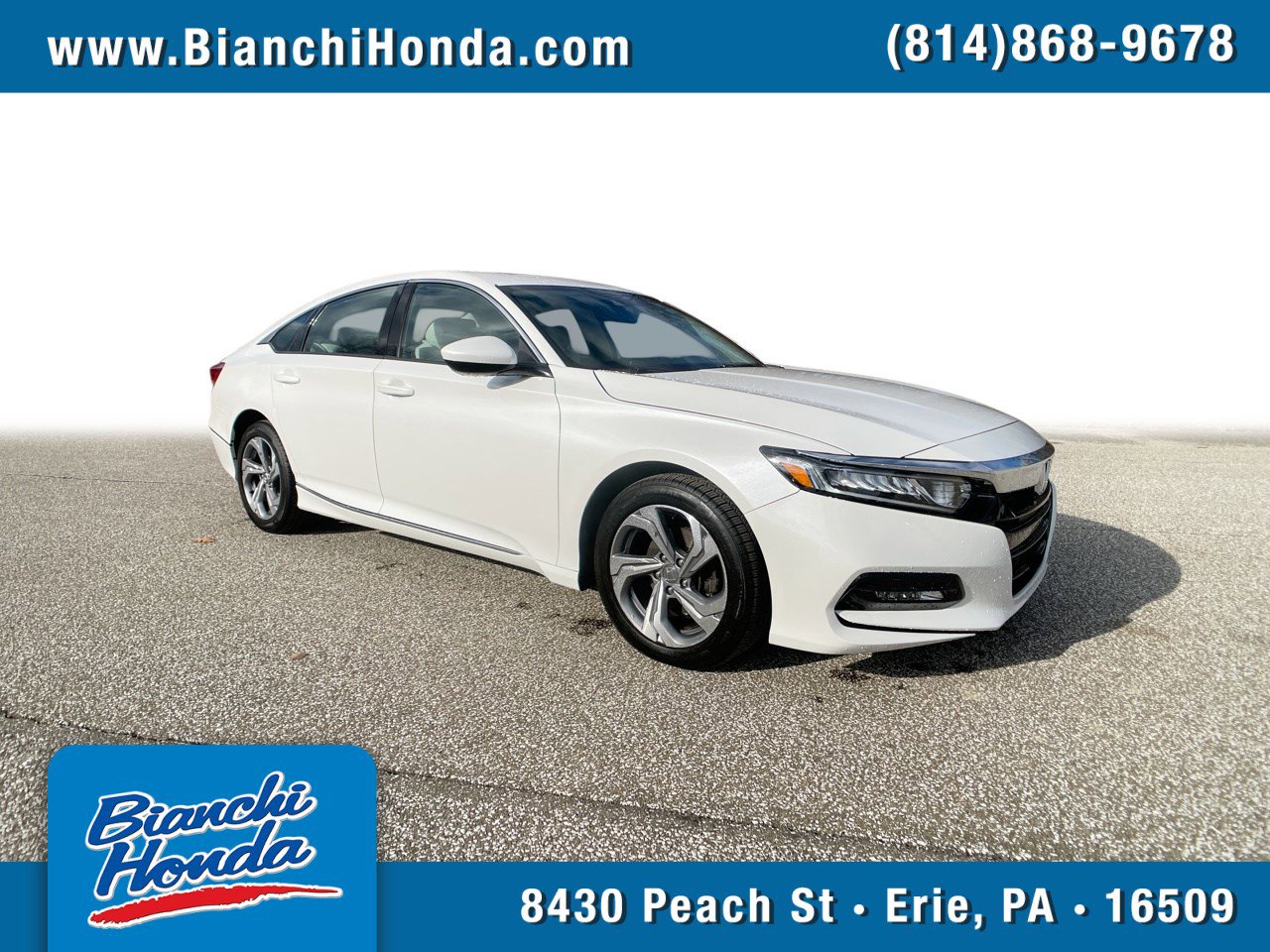 Certified 2019 Honda Accord EX