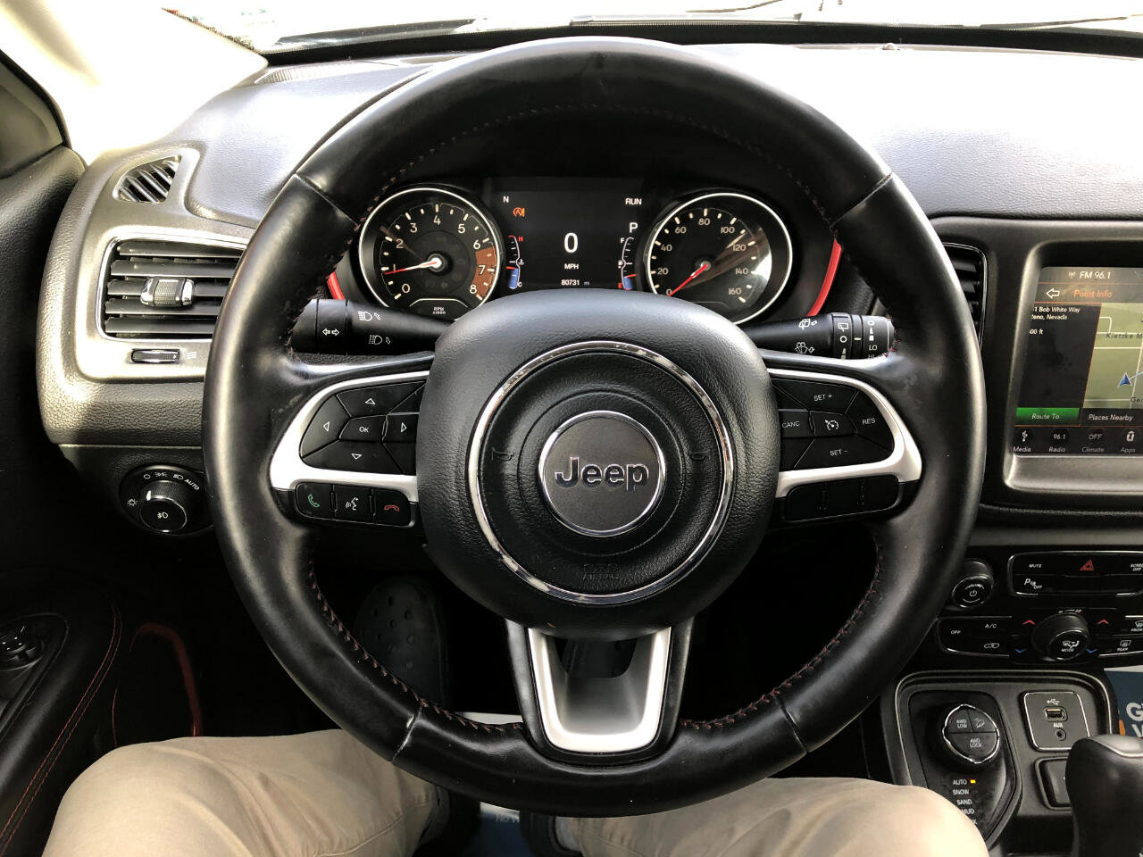 Used 2018 Jeep Compass Trailhawk w/ Leather Interior Group image 13