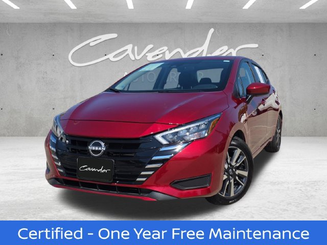 Certified 2025 Nissan Versa SV w/ Trunk Package
