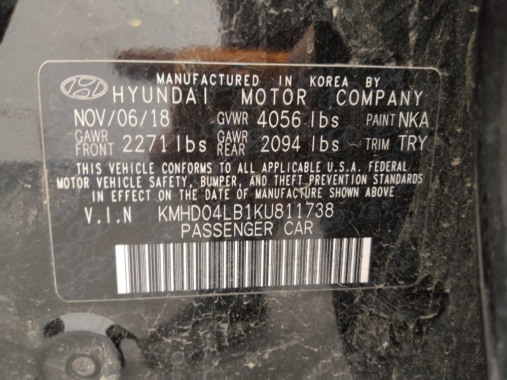 Used 2019 Hyundai Elantra Sport w/ Cargo Package image 33