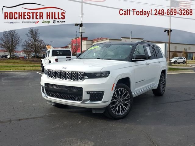 Certified 2023 Jeep Grand Cherokee L Summit w/ Advanced Protech Group IV