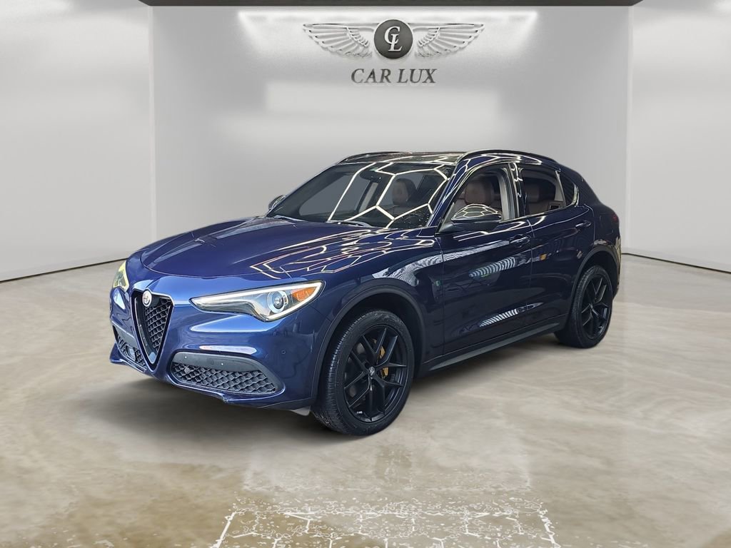 Used 2020 Alfa Romeo Stelvio w/ Nero Edizione image 1
