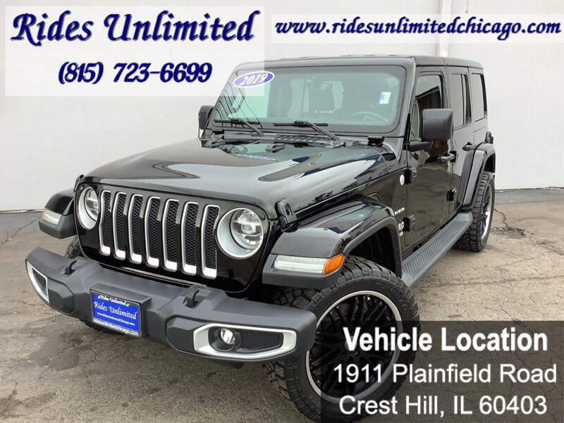 Used 2019 Jeep Wrangler Unlimited Sahara w/ Uconnect 4C Nav & Sound Group