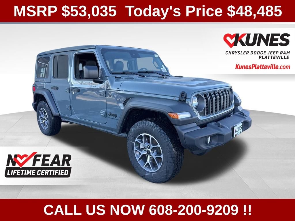 New 2025 Jeep Wrangler Unlimited Sport AWD/4WD image 1
