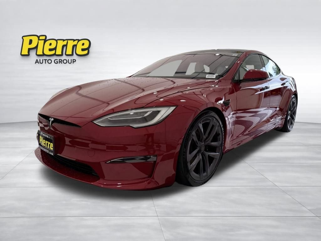 Used 2021 Tesla Model S Plaid AWD/4WD image 1