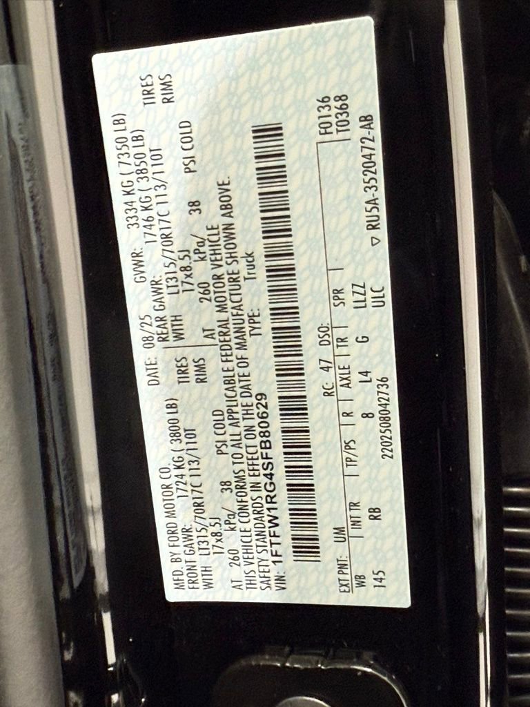 New 2025 Ford F150 Raptor image 49