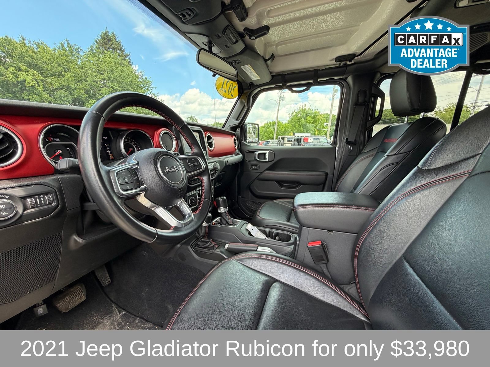 Used 2021 Jeep Gladiator Rubicon w/ Trailer Tow Package AWD/4WD image 10