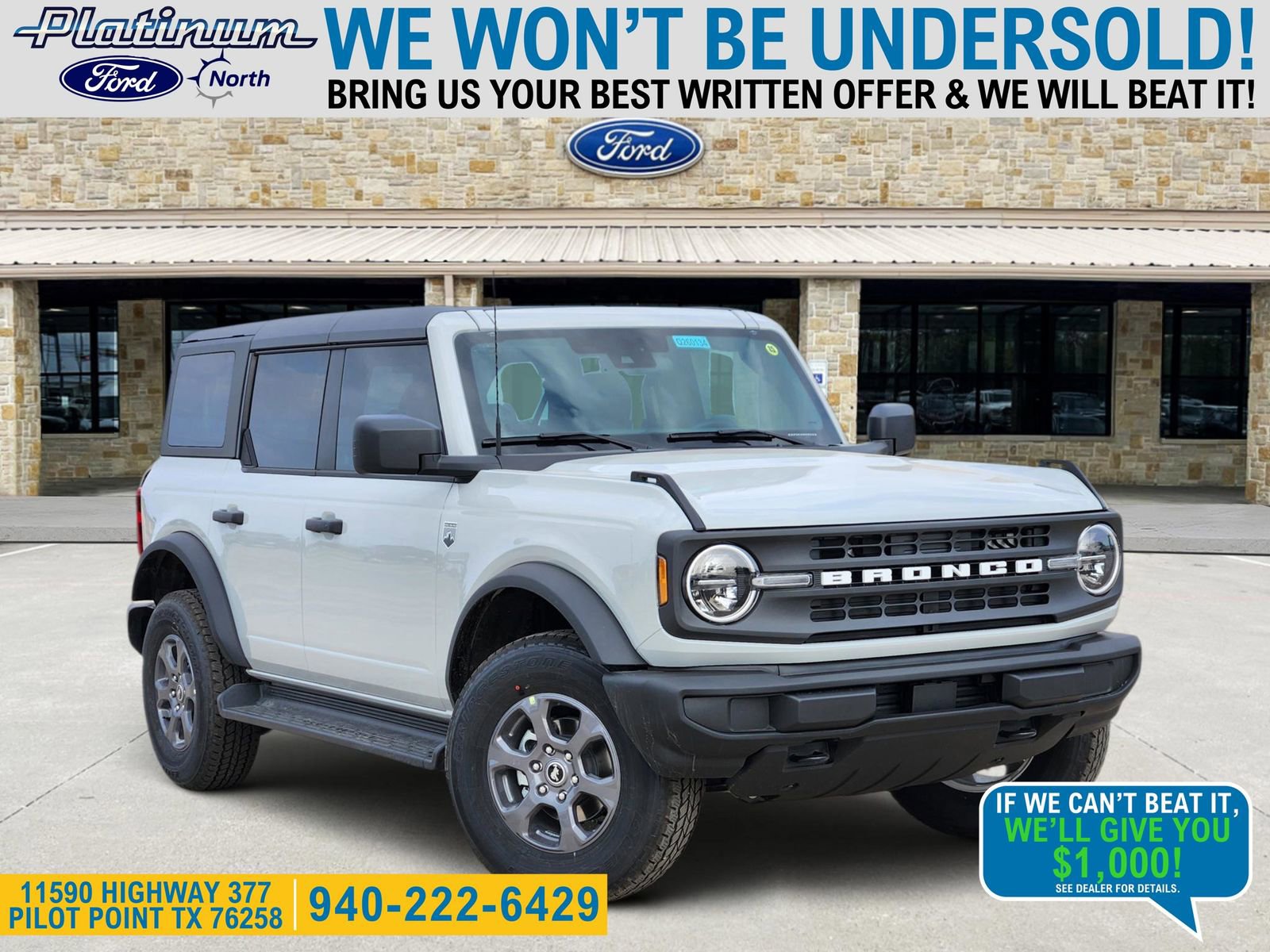 New 2026 Ford Bronco Big Bend